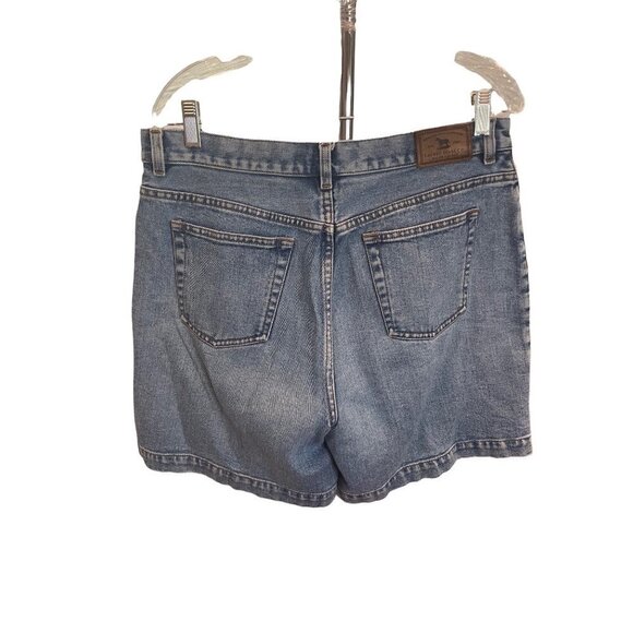 Vintage Lauren Jeans Co. Light Wash Jean Shorts Sz 10 - Picture 2 of 9